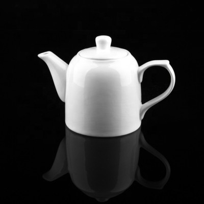 P&T Royal Ware Custom White Porcelain Coffee Pots Ceramics 900ml / 420ml Teapots