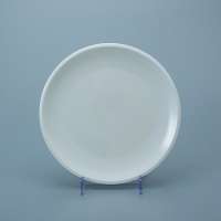 White Ceramic Ware Round Plate Restaurant Dinner Porcelain Dishes Hotel Wedding Supper Plates