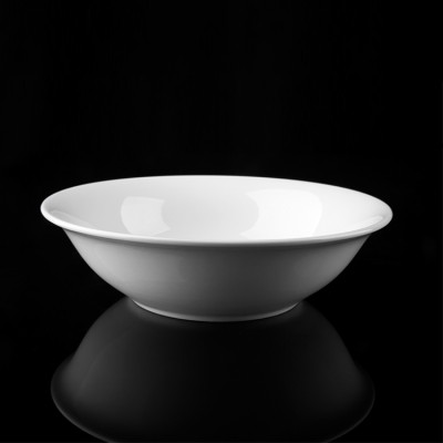 P & T Royal Ware White Ceramic Porcelain Rice Bowl