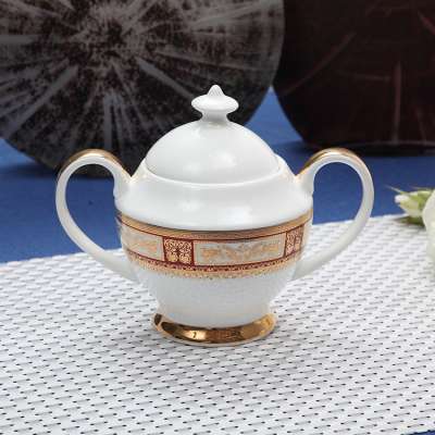 P&T Royal Porcelain table Ware colorful decal ceramic teapots bone china coffee pots dinner set porcelain teapots