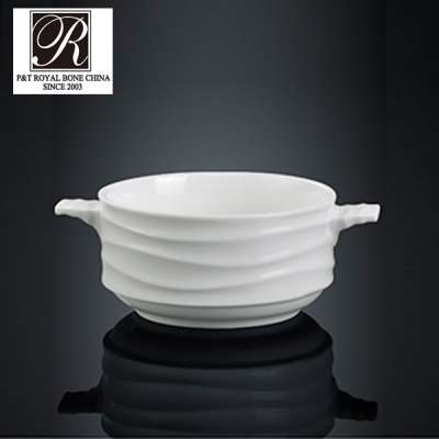 porcelain factory wholesale ceramic soup bowl