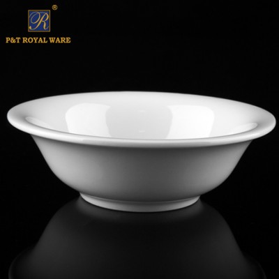 P&T Royal Ware White Ceramics 4.75 Inch Ceramics Bowls for Soups