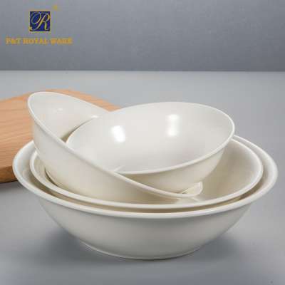 P & T Royal Ware Custom Ceramic Soup Bowl Set